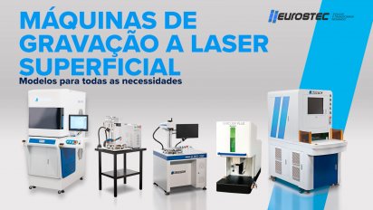 Máquinas de Gravação a Laser Superficial Eurostec